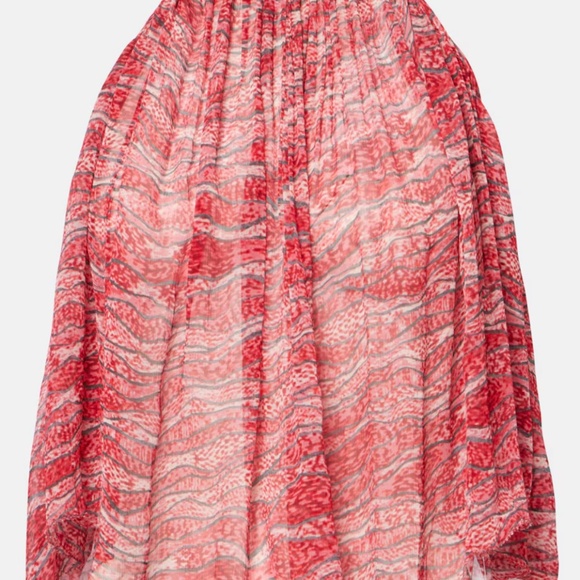 Isabel Marant Etoile Akila Print Summer Top 38FR/US 6 size small vacation style - Picture 3 of 5